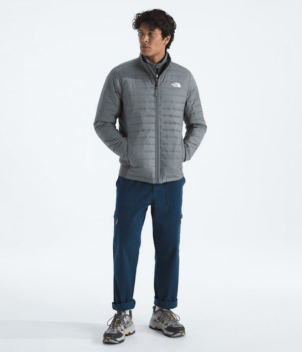 Mens Canyonlands Hybrid Jacket TNF TNF Medium Grey Heather Main