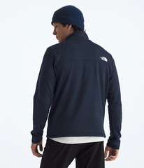 Mens Cedar Trail Grid Fleece FullZip Jacket TNF BACK