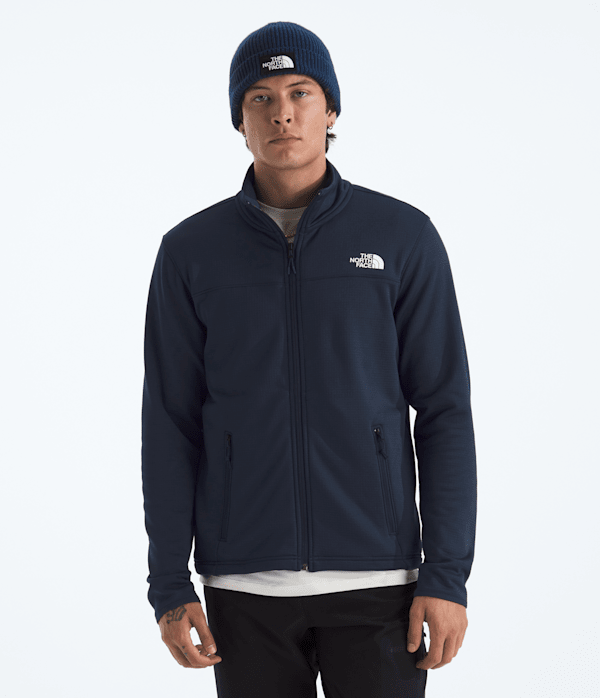 Mens Cedar Trail Grid Fleece FullZip Jacket TNF Main