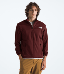 Mens Cedar Trail Grid Fleece FullZip Jacket TNF Sumac Main