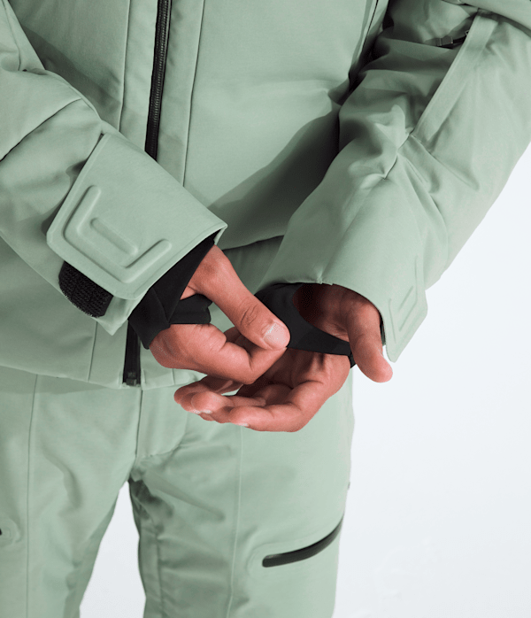 Mens Cirque Down Jacket TNF Slate Moss ALT2
