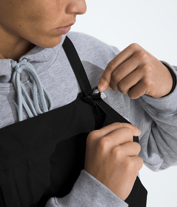 Mens Dragline Bibs TNF TNF Black ALT2
