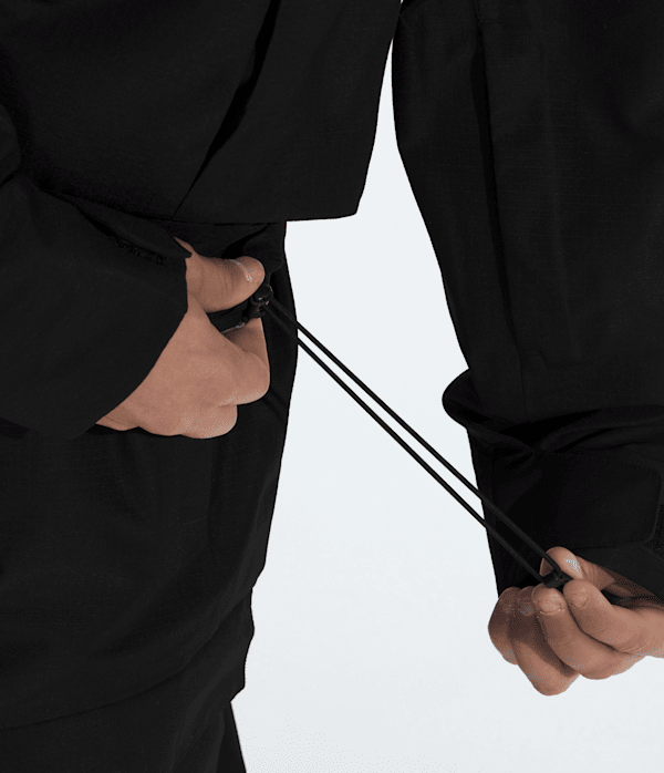 Mens Dragline Jacket TNF TNF Black ALT2