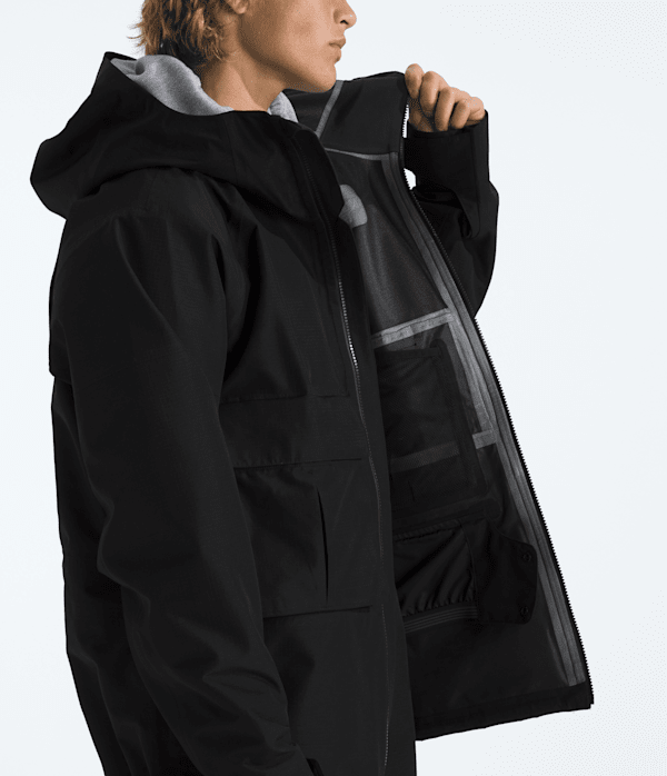 Mens Dragline Jacket TNF TNF Black MODELINT