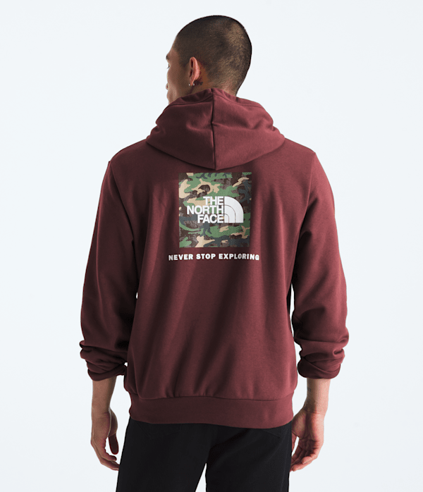 Mens Evolution Box Camo Fill HoodieGraphic TNF Sumac Main