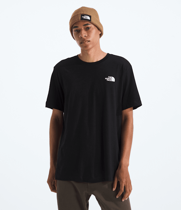Mens Evolution Box Camo Fill ShortSleeve TeeGraphic TNF BACK