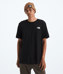 Mens Evolution Box Camo Fill ShortSleeve TeeGraphic TNF BACK