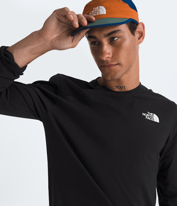 Mens Evolution Box NSE Regular LongSleeve Tee TNF HERO3