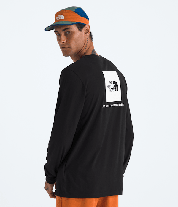 Mens Evolution Box NSE Regular LongSleeve Tee TNF Main