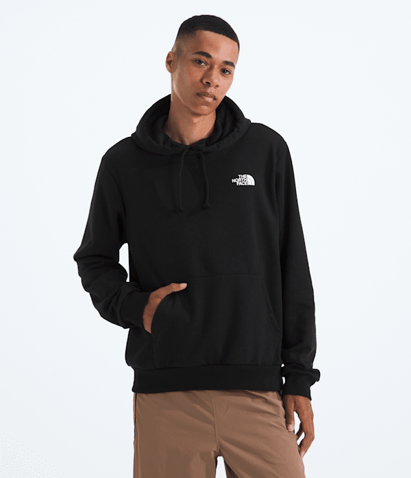 Mens Evolution Half Dome  HoodieGraphic TNF BACK