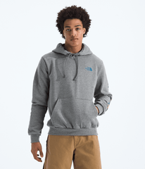 Mens Evolution Tent HoodieGraphic TNF TNF Mid Grey Heather BACK