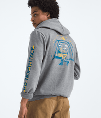 Mens Evolution Tent HoodieGraphic TNF TNF Mid Grey Heather HERO2