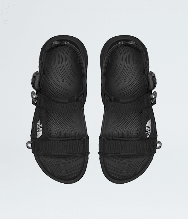 Mens Explore Camp Sandals TNF TNF BlackTNF Black DETAILINSTEP