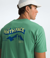 Mens Explore Postcard Regular ShortSleeve Tee TNF HERO2