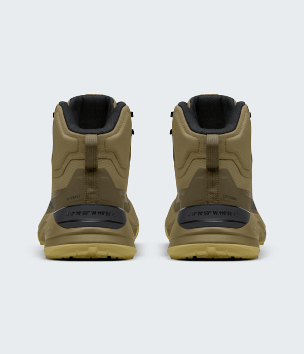Mens Fastpack Mid Waterproof Boots TNF CedarPear BACK