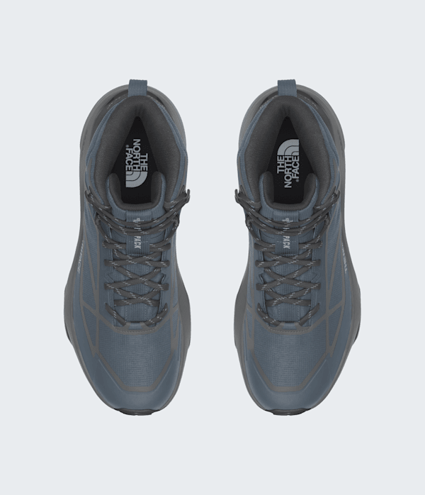 Mens Fastpack Mid Waterproof Boots TNF Granite GreyAnthracite Grey DETAILINSTEP