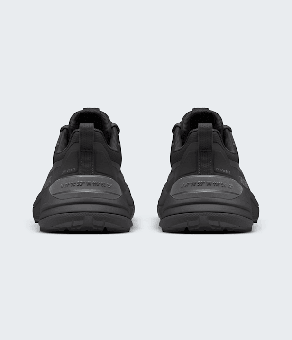 Mens Fastpack Waterproof Shoes TNF TNF BlackTNF Black BACK