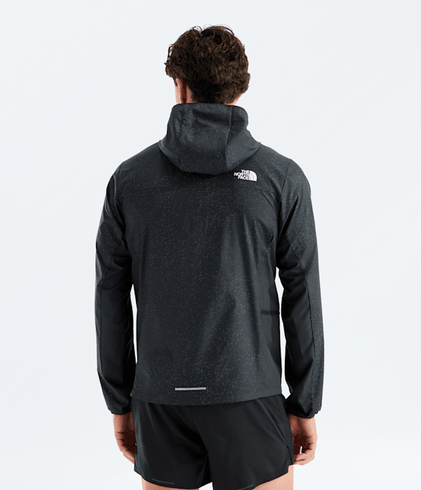 Mens Fontanales Wind Jacket Reflective TNF BACK