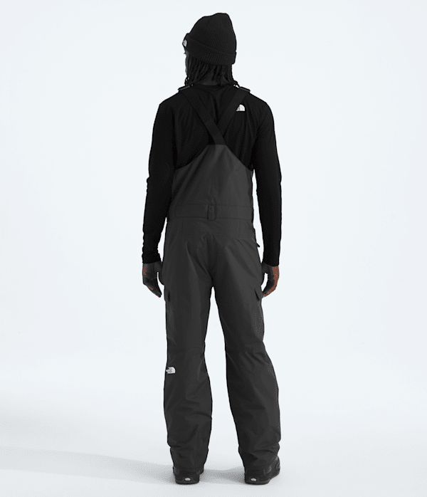 Mens Freedom Bibs TNF Asphalt Grey BACK