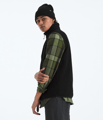 Mens Glacier Fleece Vest TNF MODEL34