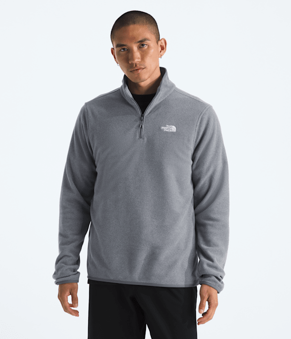 Mens Glacier Fleece Zip Jacket TNF Main