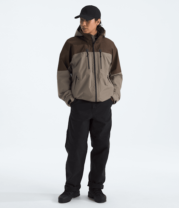 Mens HKE Devils Thumb GORETEX Jacket TNF Mocha BrownSmokey Brown HERO2