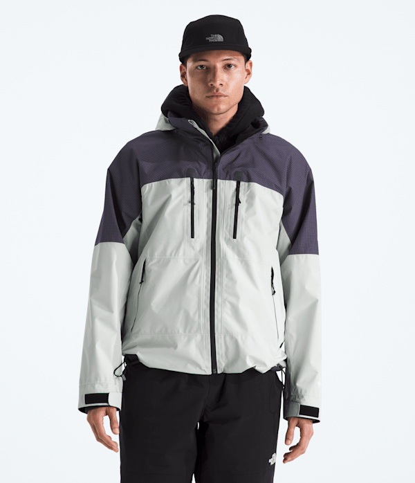 Mens HKE Devils Thumb GORETEX Jacket TNF Pearl StoneEndless Dusk Main