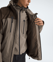 Mens HKE Devils Thumb GORETEX Jacket TNF Mocha BrownSmokey Brown MODELINT