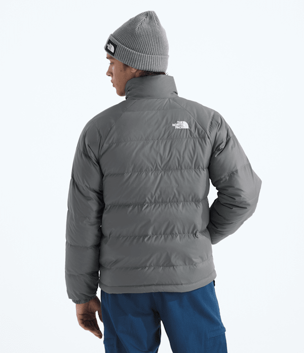 Mens Hydrenalite Down Jacket TNF Smoked Pearl BACK
