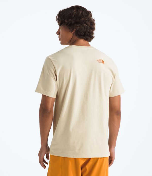 Mens Keep Climbin Regular ShortSleeve Tee TNF BACK
