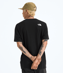 Mens Meadow Mist Regular ShortSleeve Tee TNF BACK