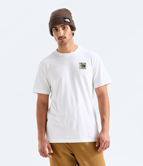 Mens Monte Reg ShortSleeve TeeGraphic TNF BACK