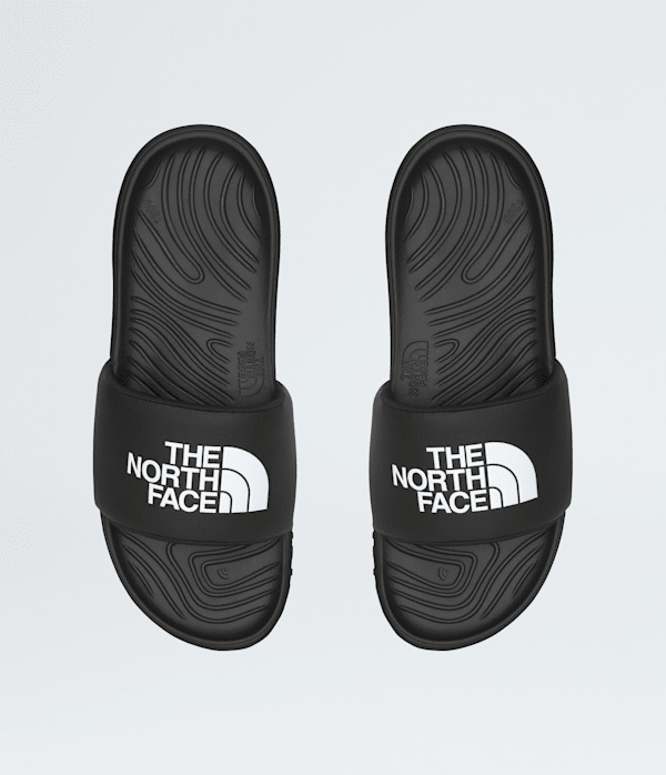 Mens Never Stop Cush Slides TNF TNF BlackTNF Black DETAILINSTEP