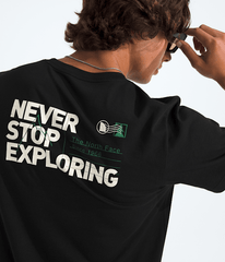 Mens Never Stop Postcard Regular ShortSleeve Tee TNF HERO2