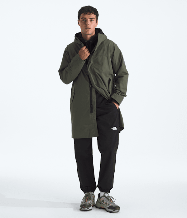 Mens Nukabira Rain Shell Parka TNF HERO2