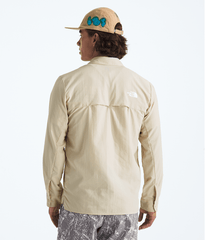 Mens Packable LongSleeve Shirt TNF BACK