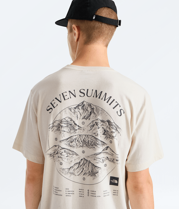 Mens Places We Love ShortSleeve TeeSeven Summits TNF HERO2