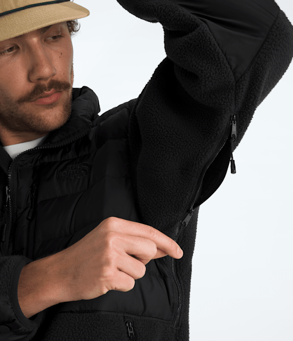 Mens RMST Denali Tek Hybrid Jacket TNF TNF Black MODELALT2