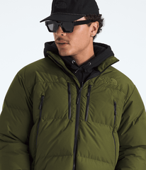 Mens RMST GORETEX Nuptse Tek Jacket TNF Woodland Green HERO3