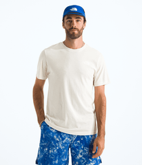 Mens Red White  Blue Regular ShortSleeve Tee TNF BACK