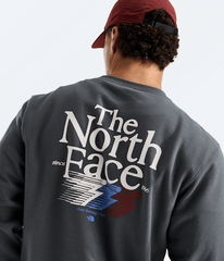 Mens Retro Trail Relaxed CrewGraphic TNF HERO2