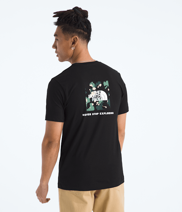 Mens ShortSleeve Core TNF Flower Box NSE Tee TNF Main