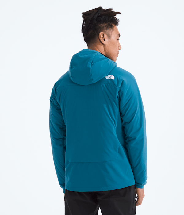 Mens Summit Series Casaval Hybrid Hoodie TNF BACK