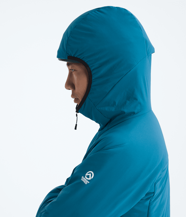 Mens Summit Series Casaval Hybrid Hoodie TNF MODELHOOD2