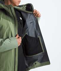 Mens Summit Series Eastwall GORETEX Jacket TNF Bark MistSlate Moss MODELINT