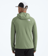 Mens Summit Series FUTUREFLEECE FullZip Hoodie TNF Bark Mist BACK
