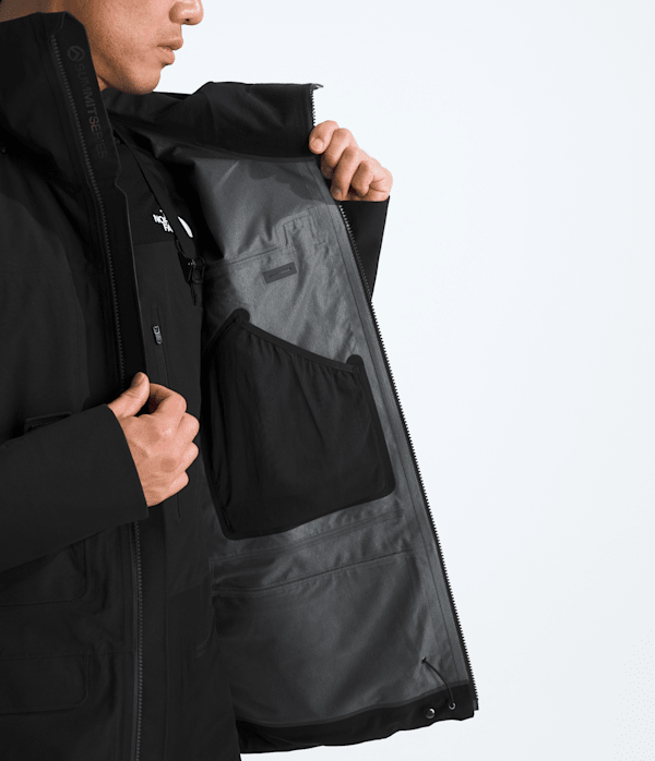 Mens Summit Series Verbier GORETEX Jacket TNF TNF Black MODELINT