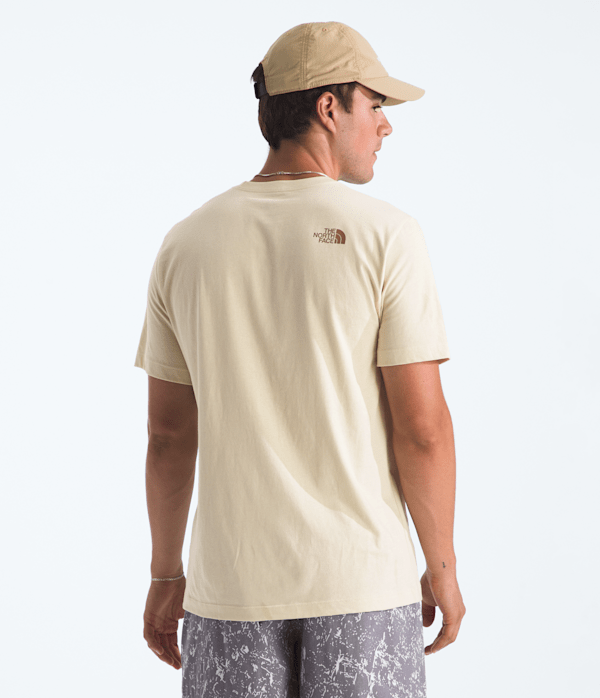 Mens Sunrise Escape Regular ShortSleeve Tee TNF BACK