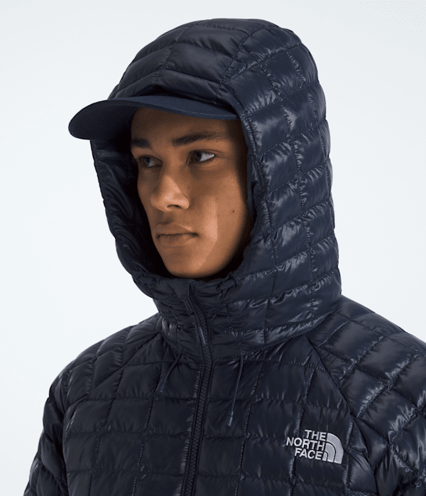 Mens THERMOBALL Hooded Jacket TNF Summit Navy MODELHOOD2
