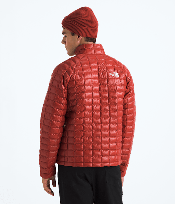 Mens THERMOBALL Jacket TNF Iron Clay BACK